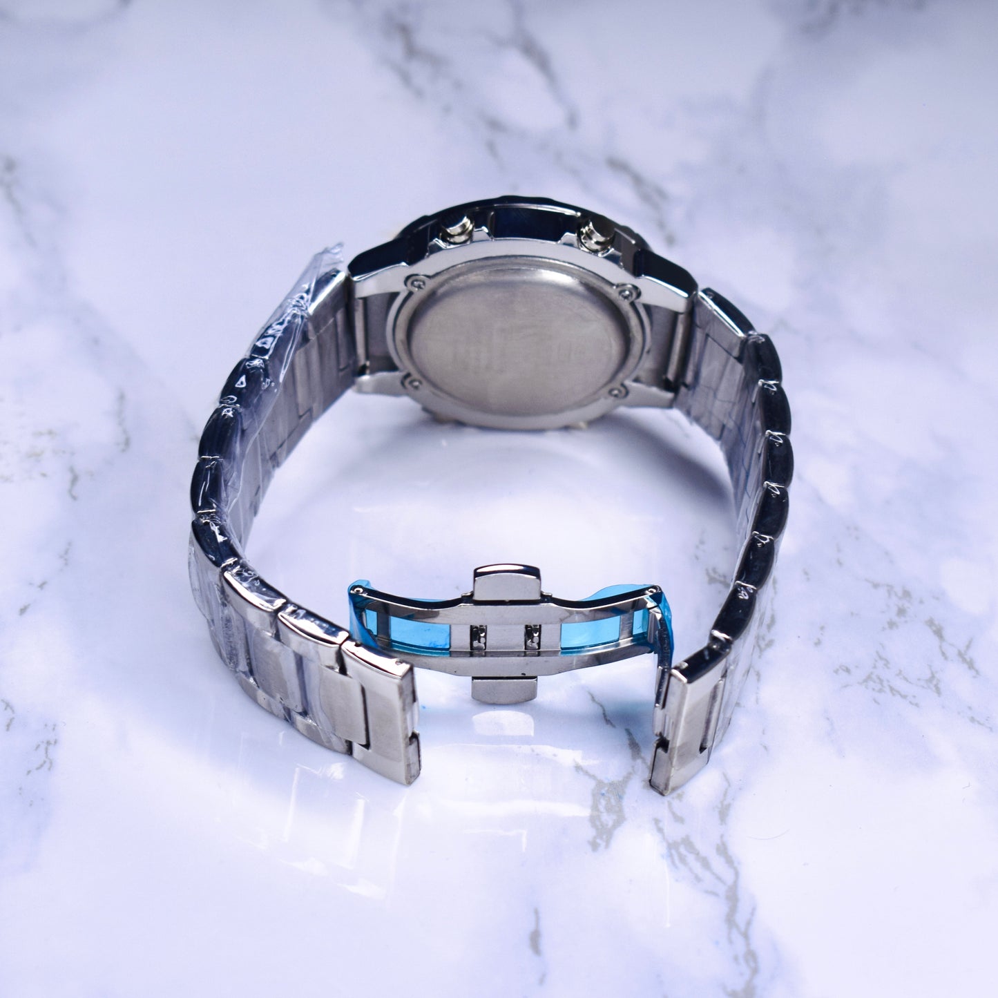 Skmei dual time watch - Article # 119 - chain