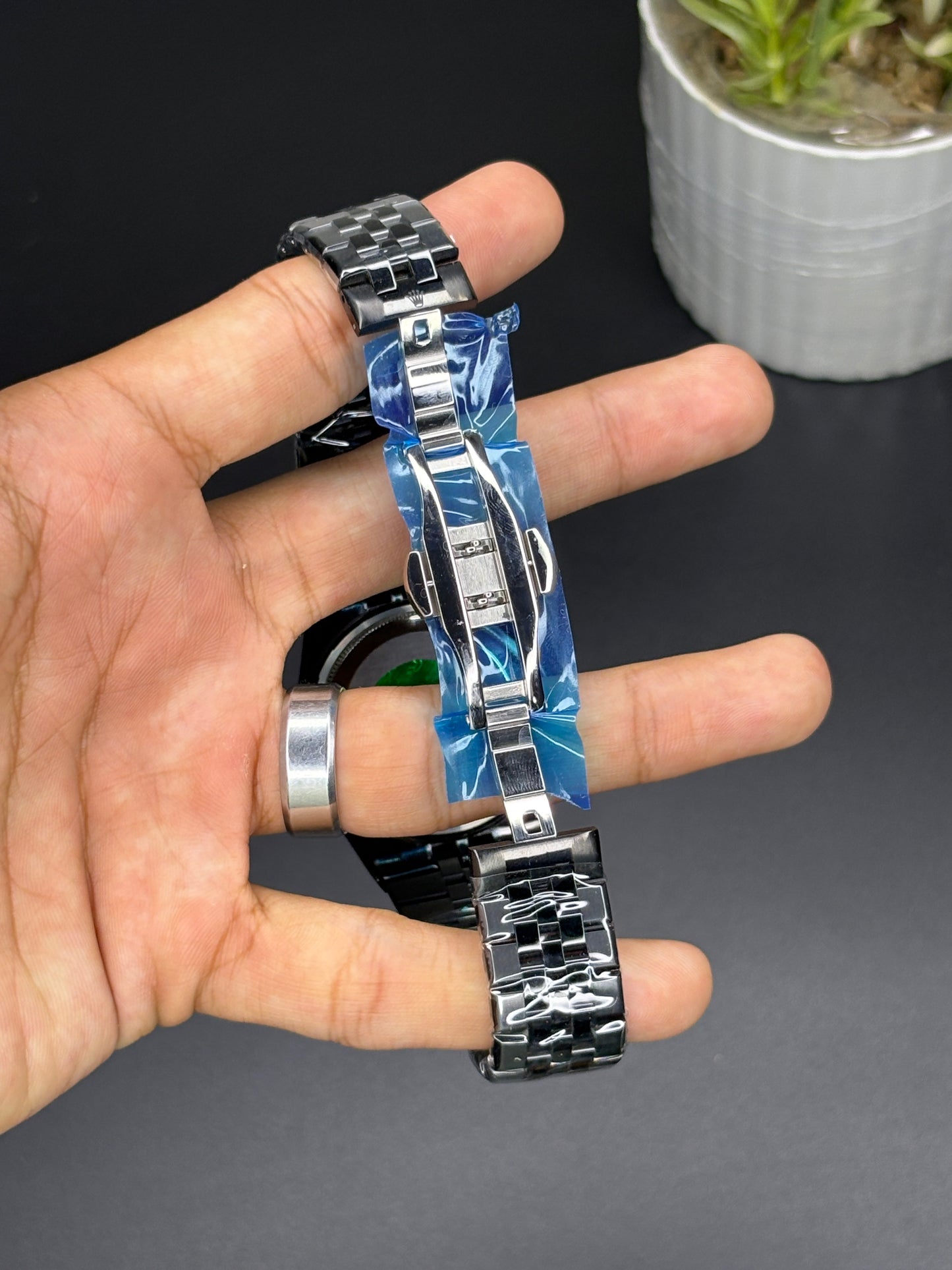 RLX land dweller - Article #117 - Black chain black dial