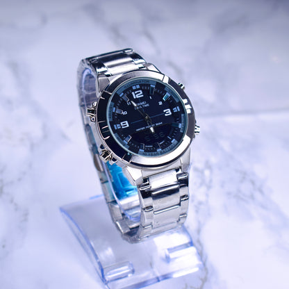 Skmei dual time watch - Article # 119 - chain