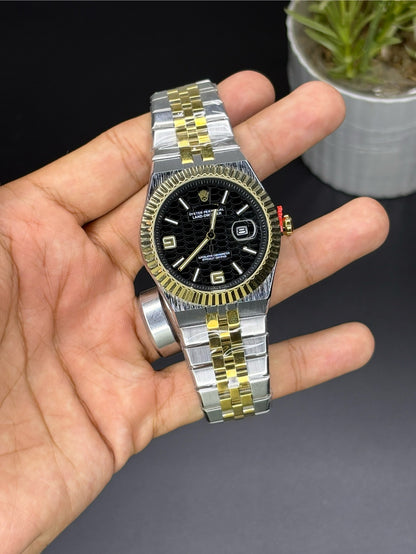RLX land dweller - Article #116 - Two-tone chain black dial