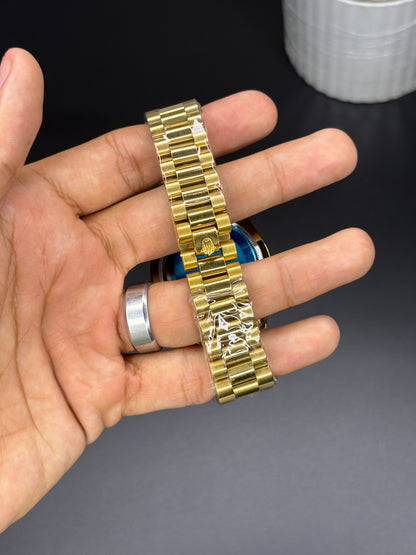 RLX Diamond dial - Article #126 - Golden chain golden dial