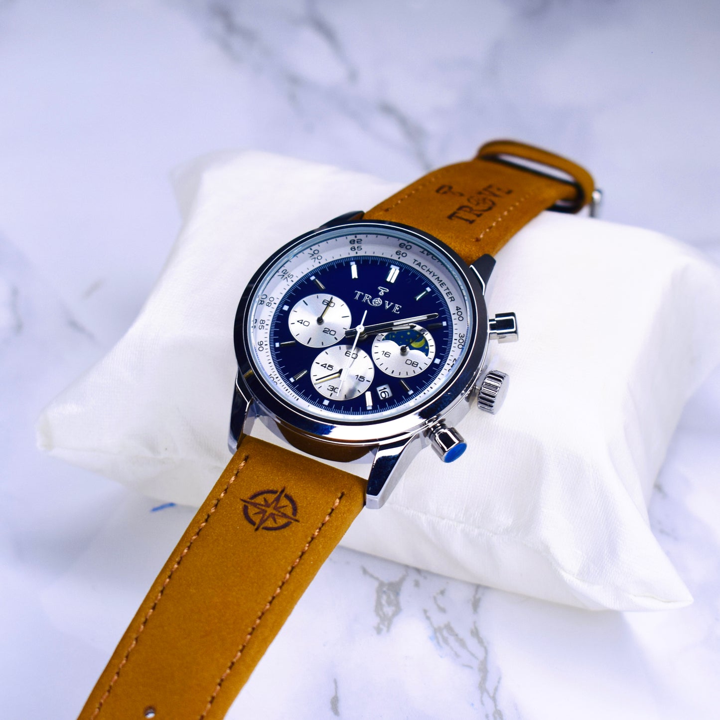 Troove chronograph leather - Article #111 - strap