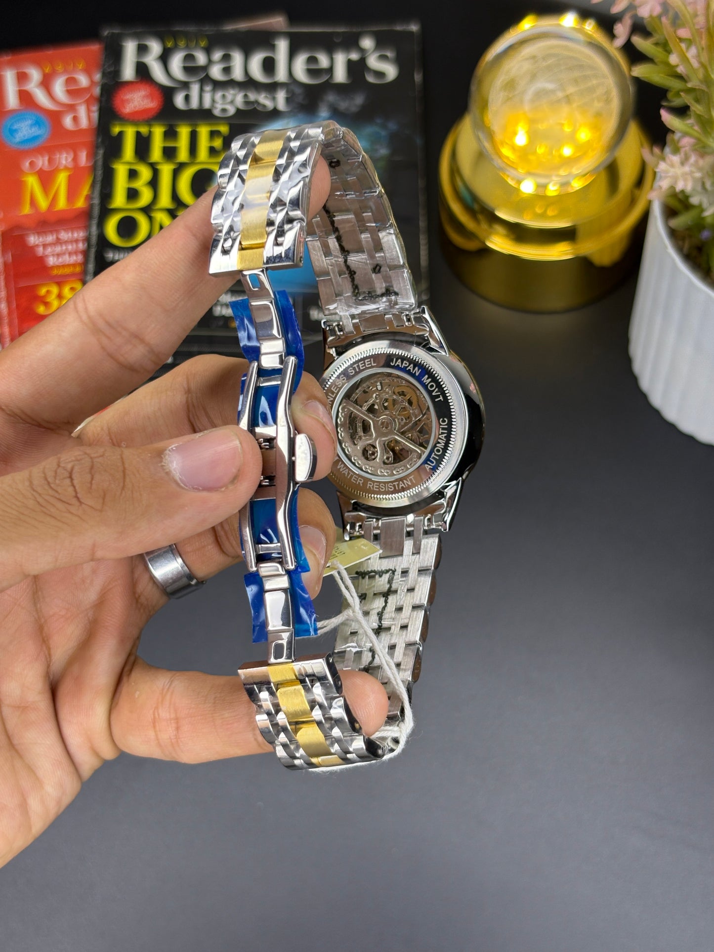 Ctzn automatic - Article #146 - Two tone chain black dial