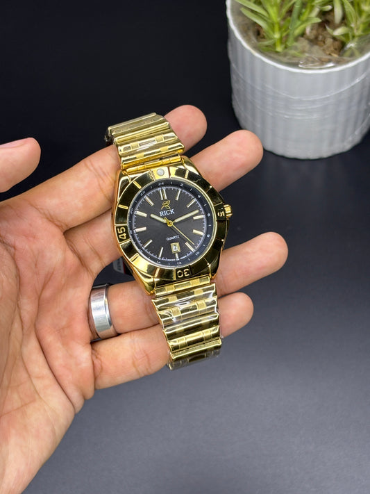 Rick special edition - Article #123 - Golden chain black dial