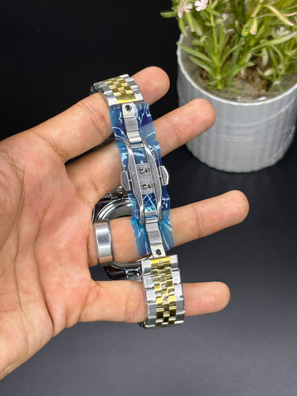 RLX land dweller - Article #116 - Two-tone chain black dial